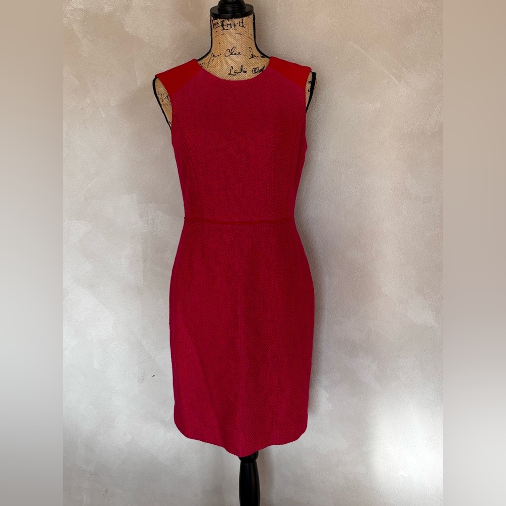Banana Republic wool blend sleeveless sheath dress